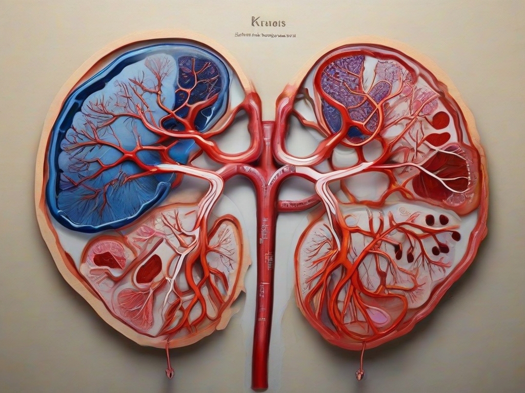 image showcasing the intricate beauty and vital functionality of the kidneys