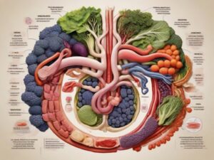 a visually compelling image that emphasizes the significance of the colon for the body's overall health